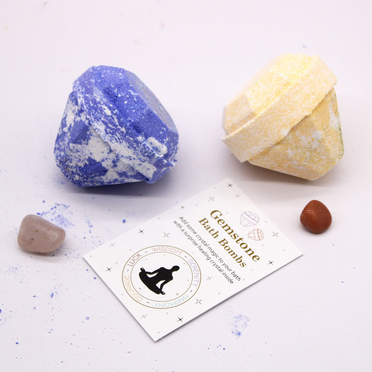Edelsteen Bruisbal – Amber, Vanille & Sandelhout