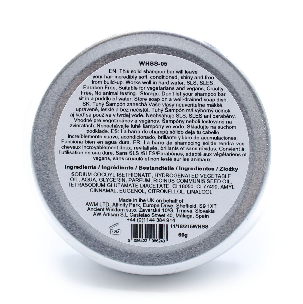 Wild Hare Shampoo Bar Cherry Bonbon – 60 g