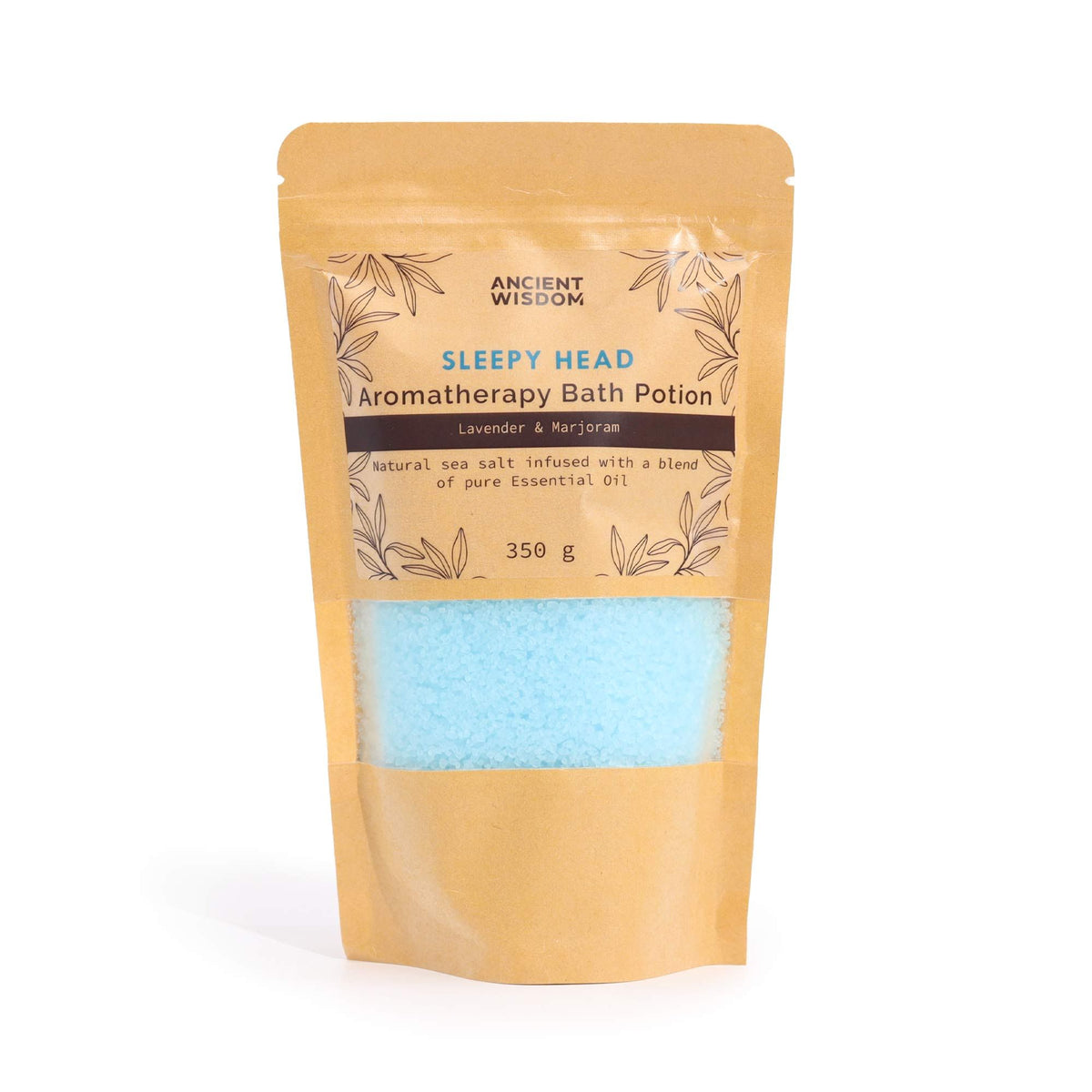 Aromatherapie Badzout Sleepy Head – Lavendel & Marjolein 350 g