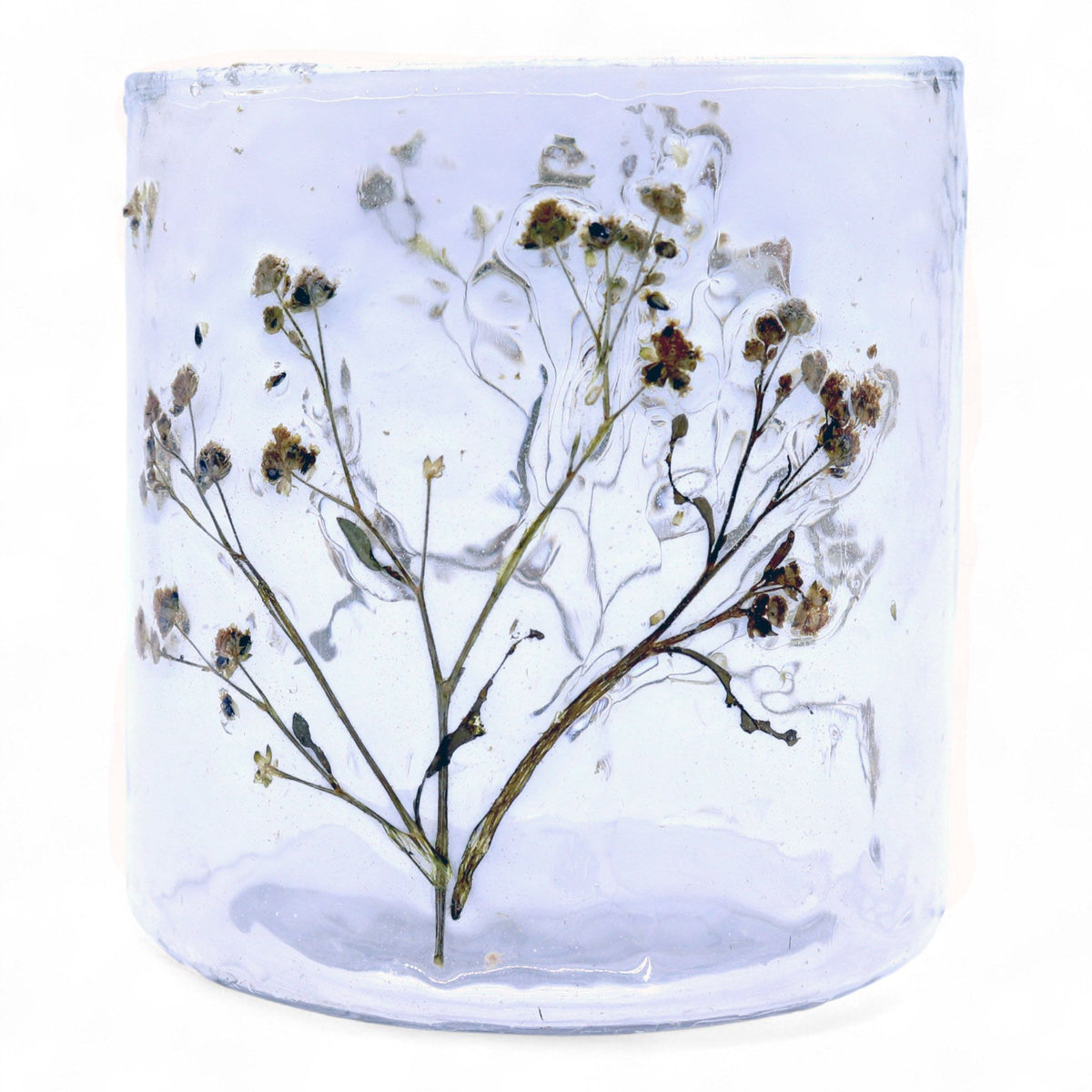 Botanische Glazen Kaarsenhouder Margarita – 8 cm