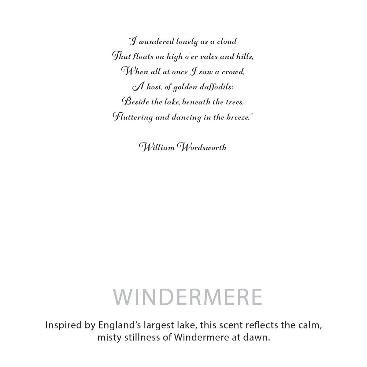 Agnes + Cat Botanische Sojakaars – Windermere
