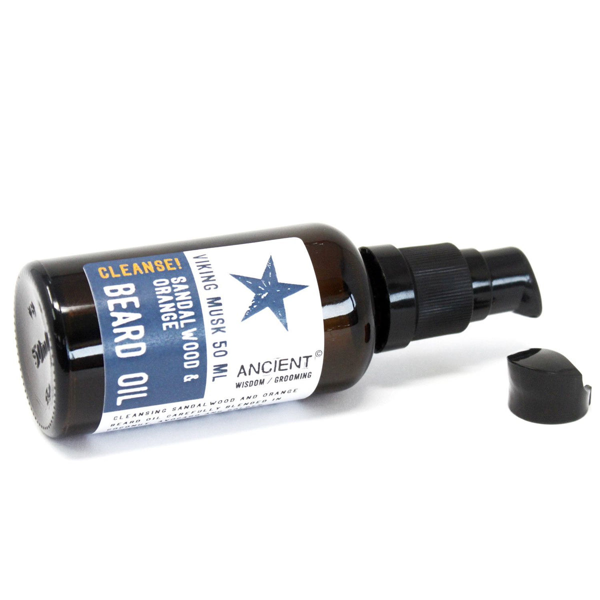 Baardolie Viking Musk – Sinaasappel & Amyris 50 ml
