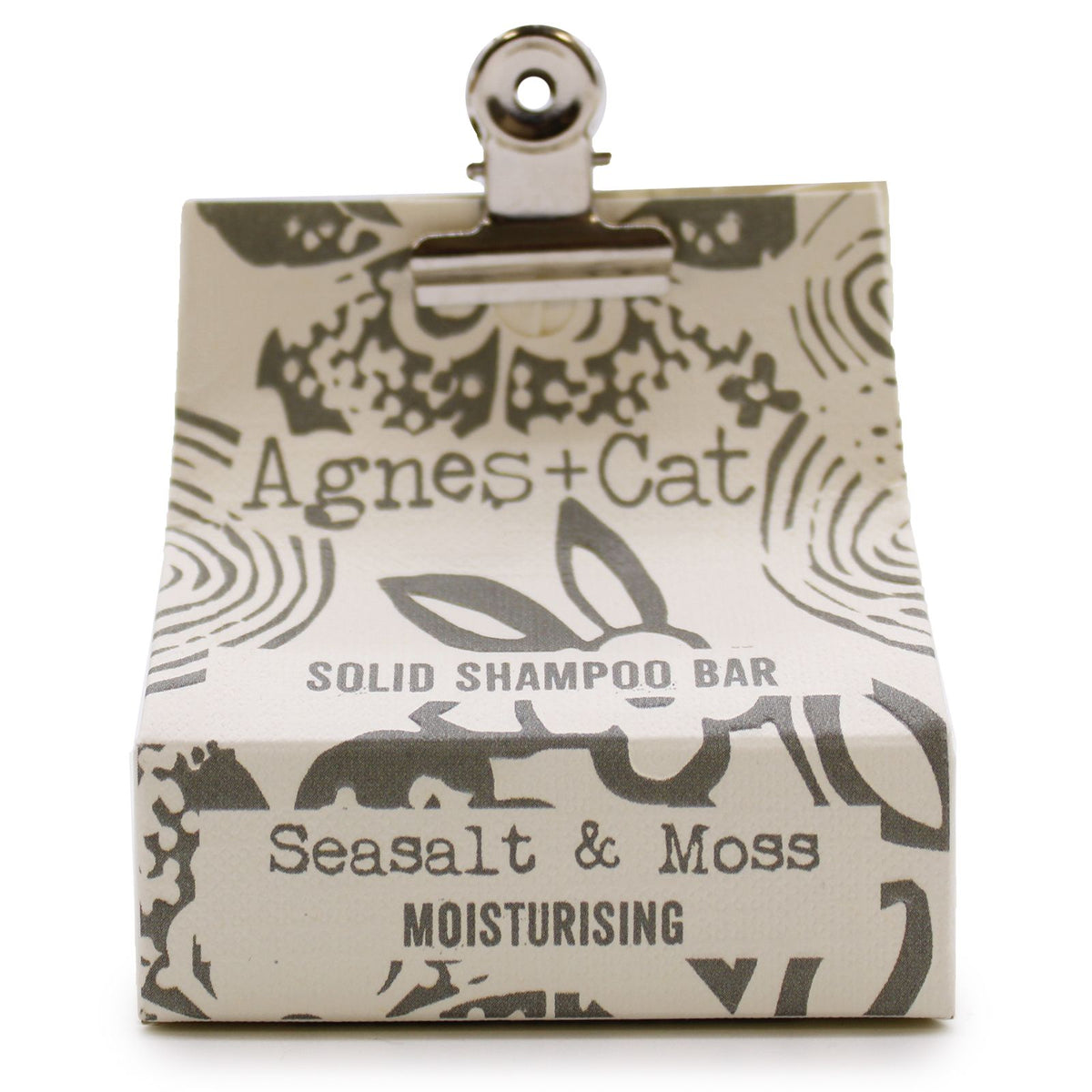 Agnes + Cat Solid Shampoo – Sea Salt & Moss – 70 g