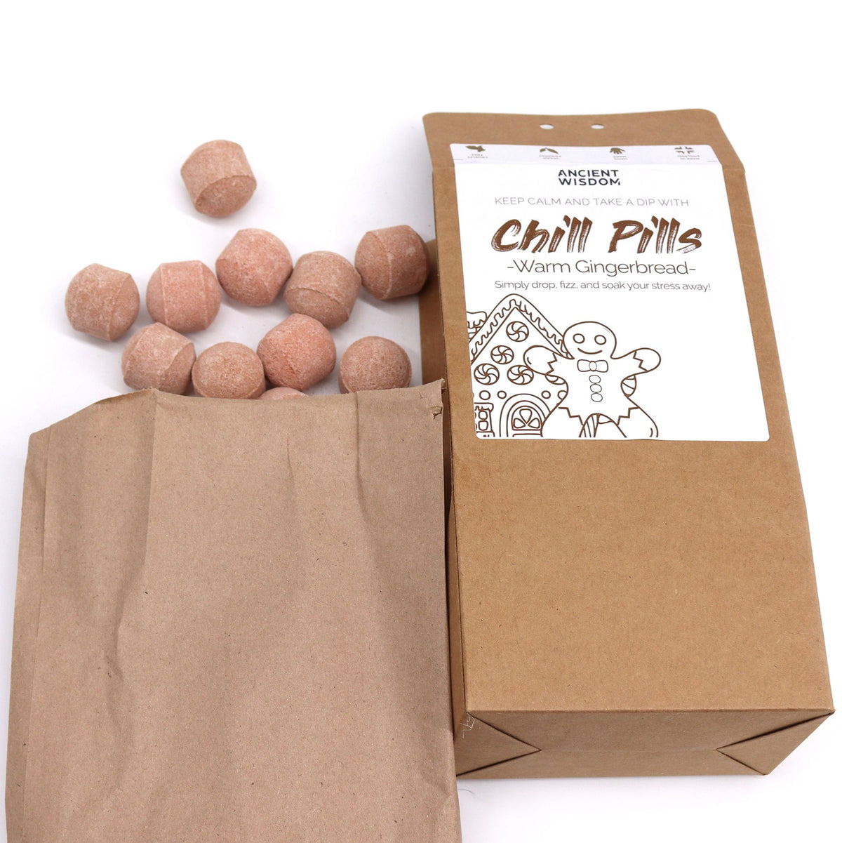 Chill Pills Gift Pack – Warm Gingerbread 350 g