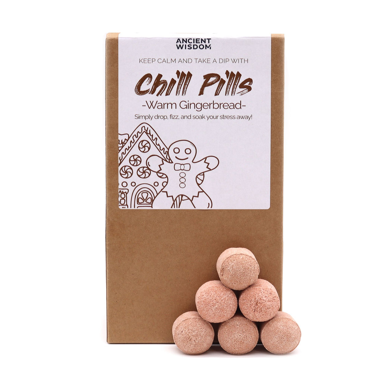 Chill Pills Gift Pack – Warm Gingerbread 350 g