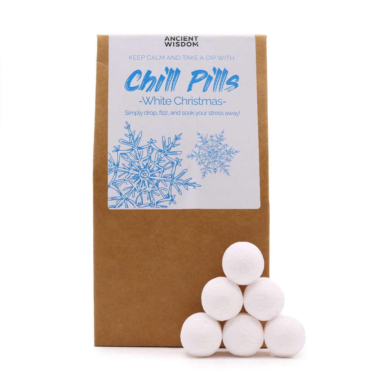Chill Pills Gift Pack – White Christmas 350 g