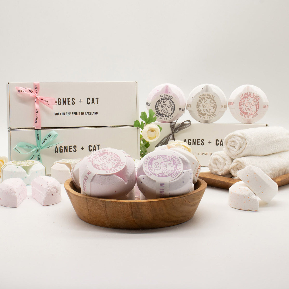 Agnes + Cat Bruisballen Geschenkset – Signature Fragrance