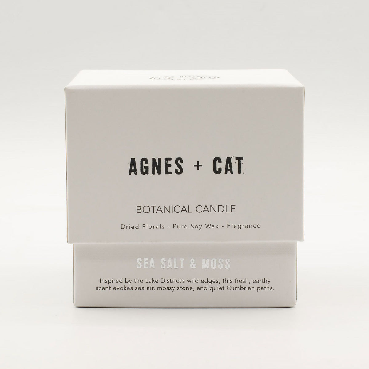 Agnes + Cat Botanische Sojakaars – Sea Salt & Moss