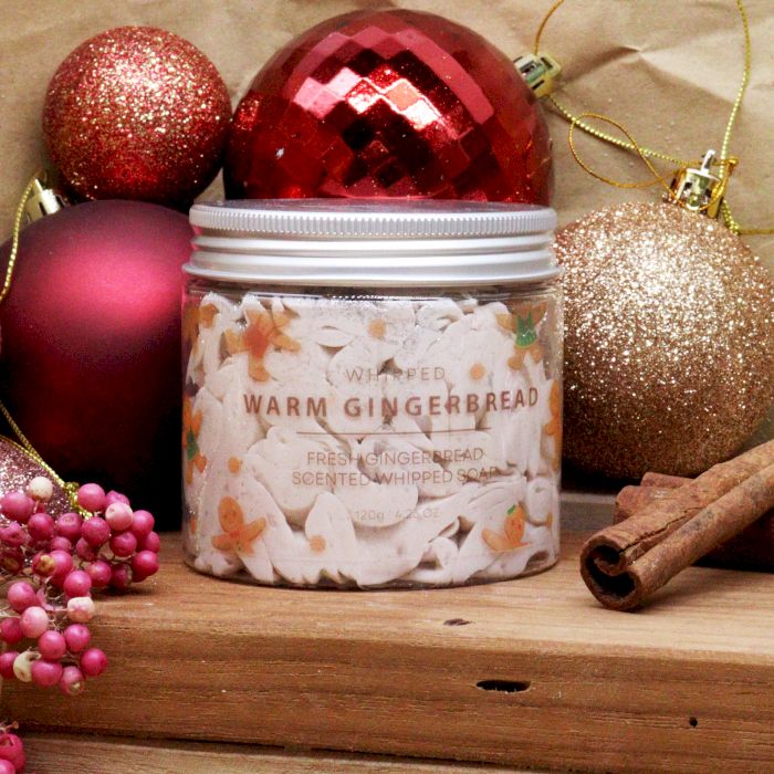 Warm Gingerbread Whipped Cream Soap