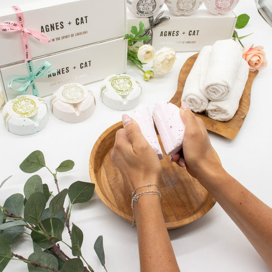 Agnes + Cat Bruisballen Geschenkset – Berry & Fig