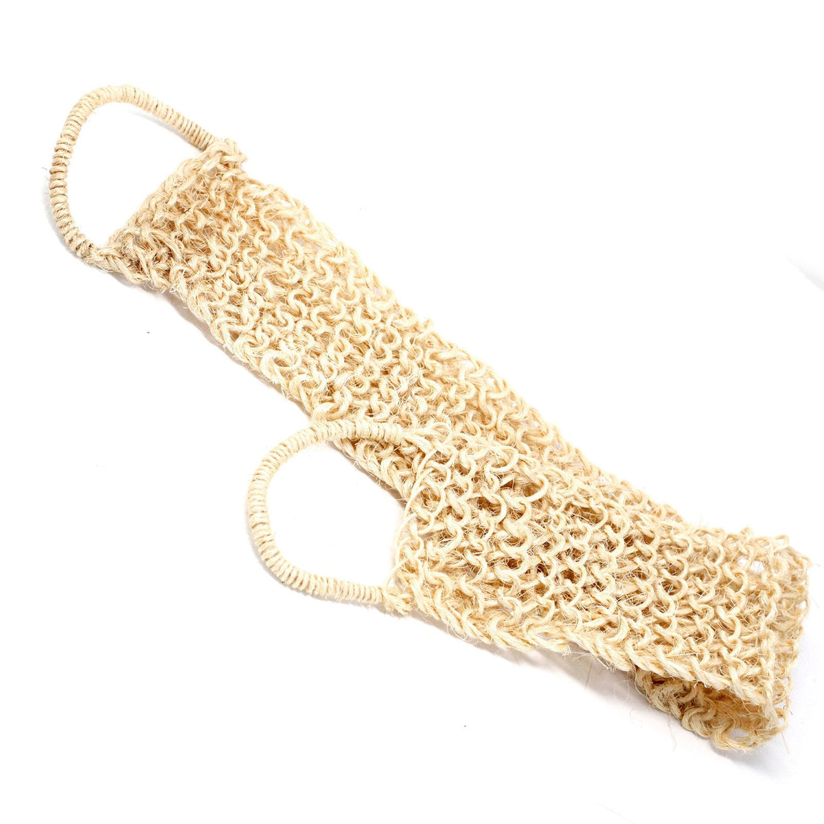 Sisal Rug Scrubber – Natuurlijke Exfoliërende Rugband
