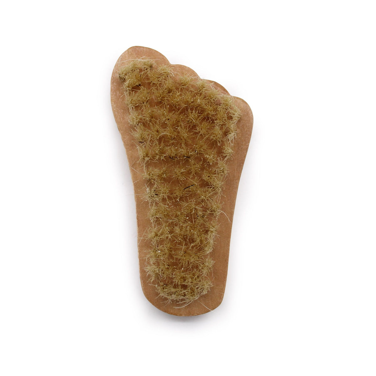 Mini Voetborstel – Hout & Natuurlijke Borstelharen