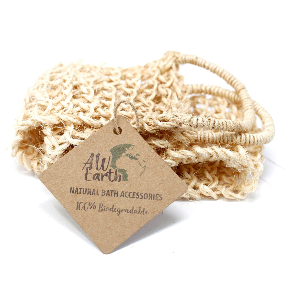 Sisal Rug Scrubber – Natuurlijke Exfoliërende Rugband