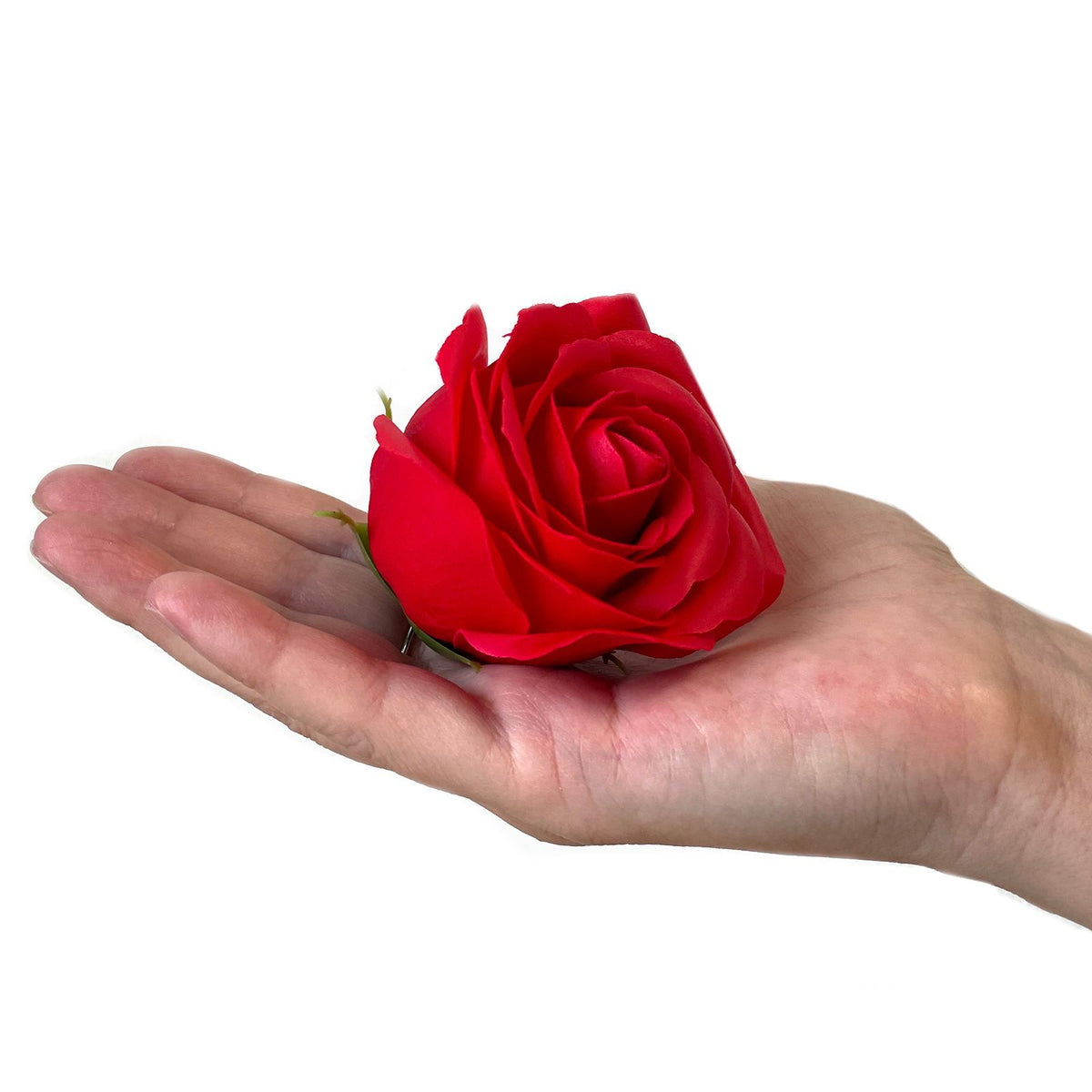 Zeepbloemen Geschenkboeket – 9 Rode Rozen