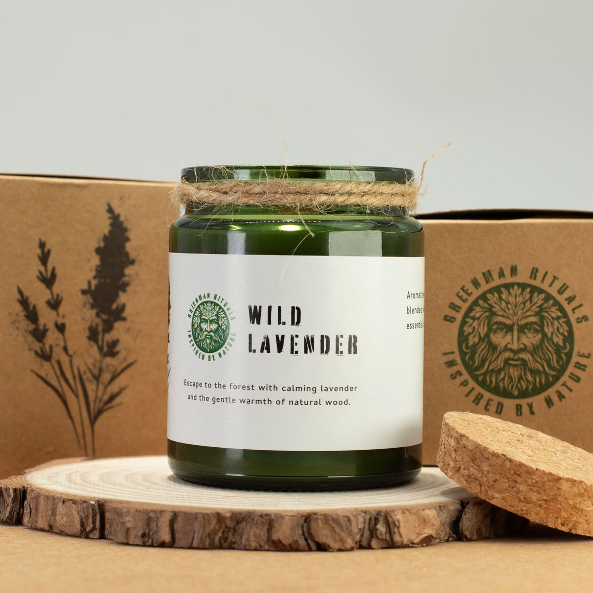 Greenman Woodwick Sojakaars – Wild Lavender