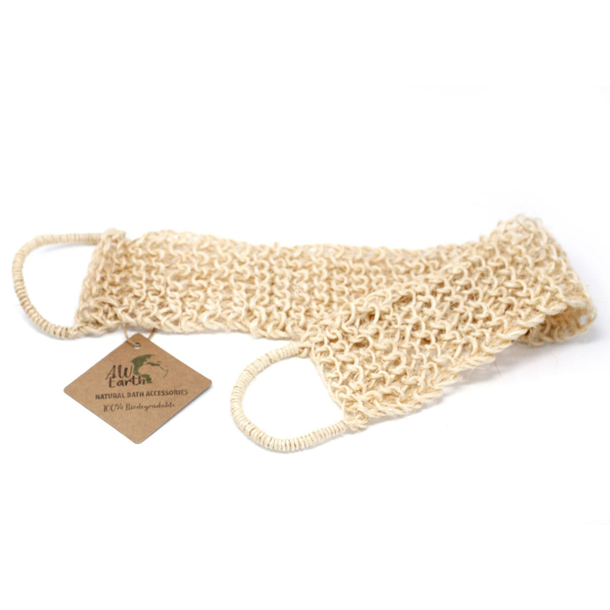 Sisal Rug Scrubber – Natuurlijke Exfoliërende Rugband