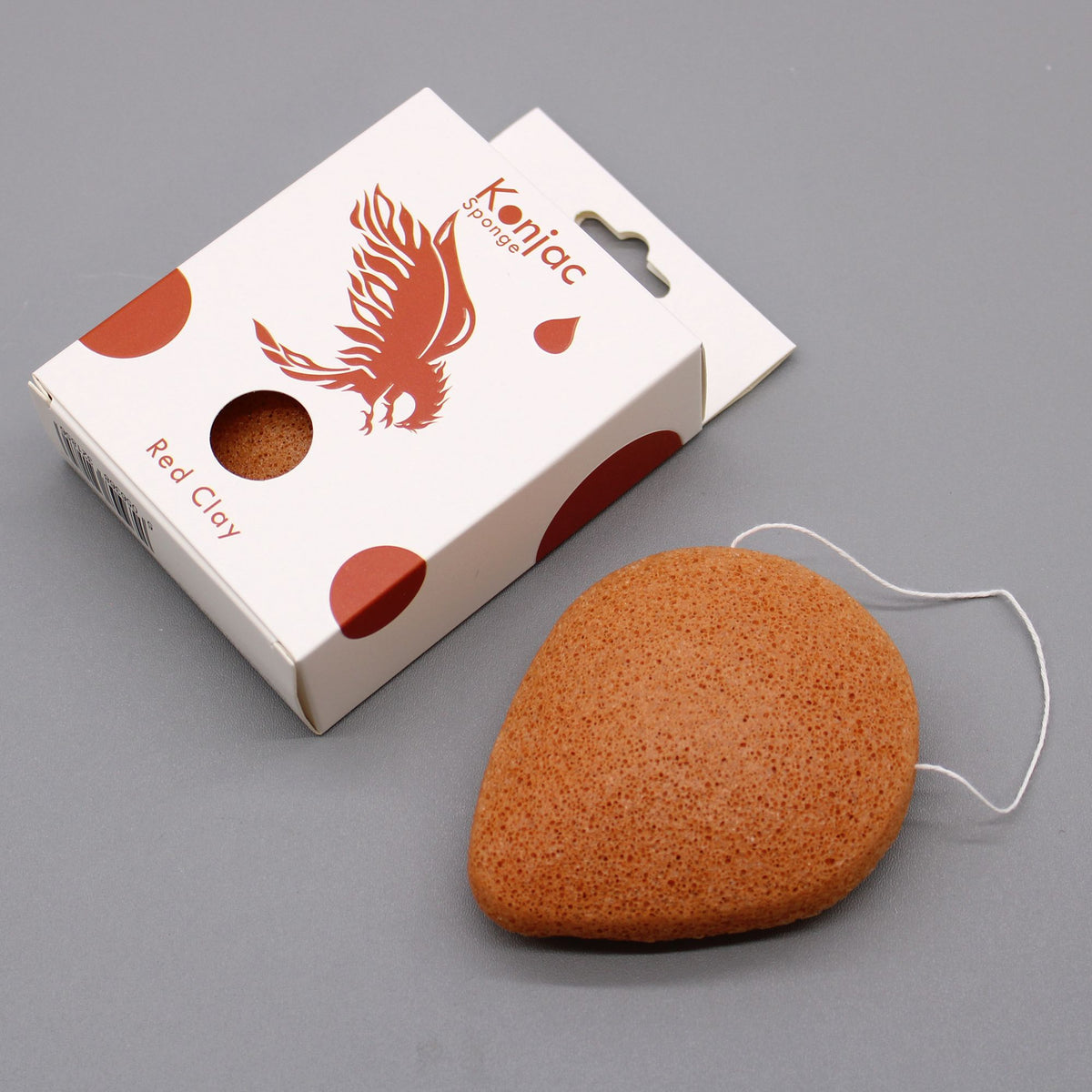 Konjac Gezichtsspons met Rode Klei