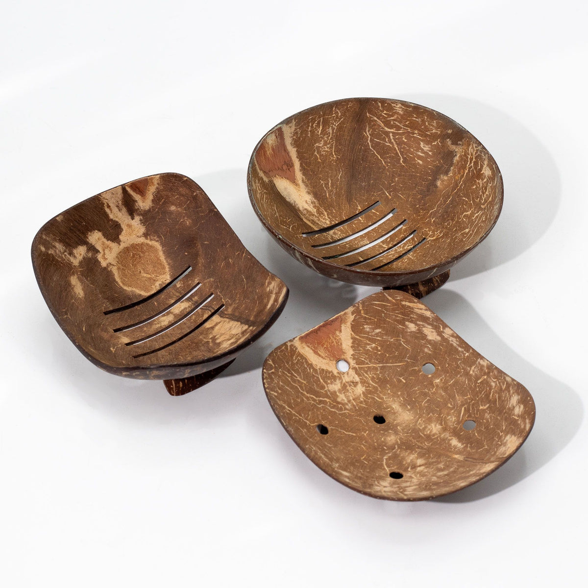 Kokosnoot Zeepschaaltje – Vierkant – 11 cm