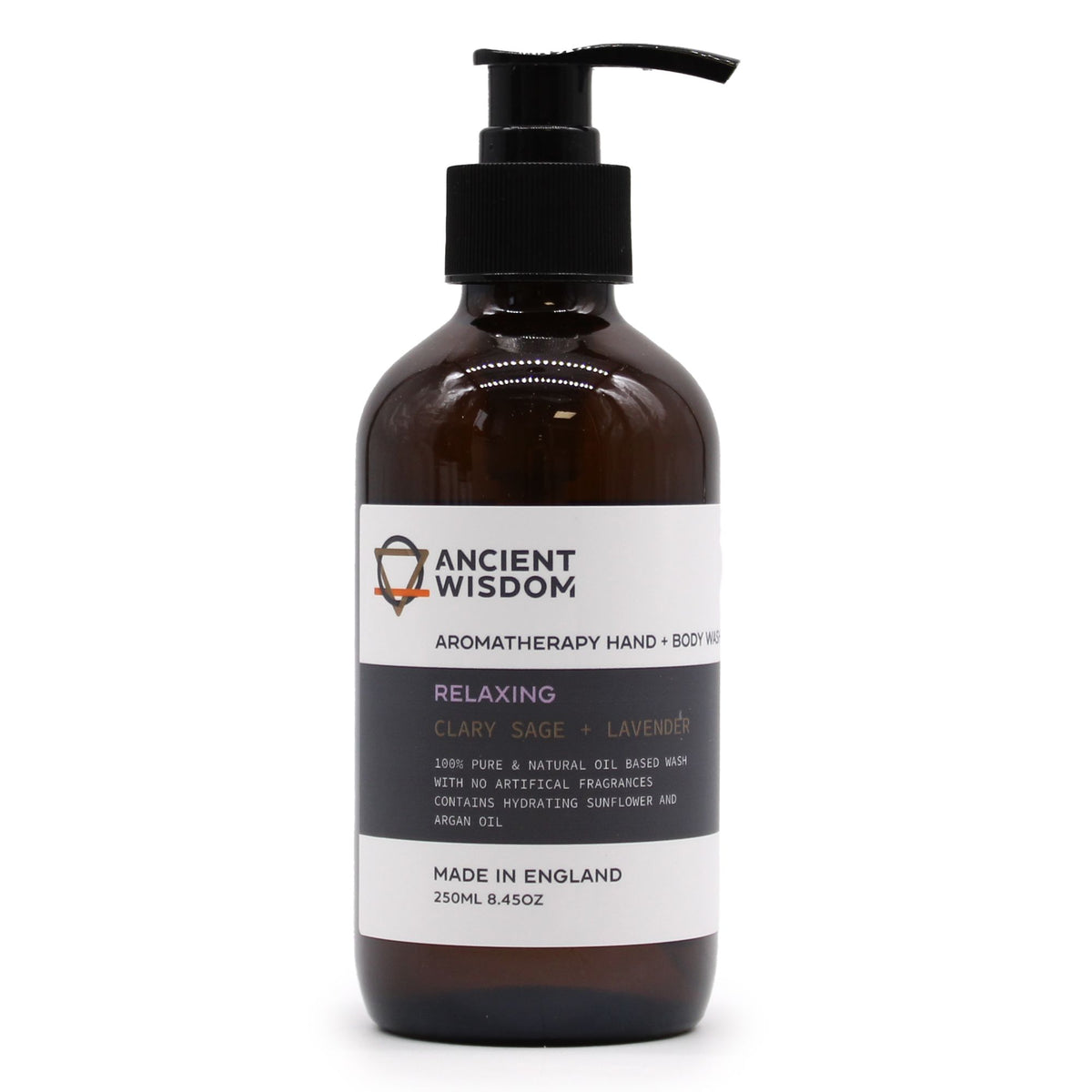 Scharlei & Lavendel – Aromatherapy Hand & Body Wash 250 ml