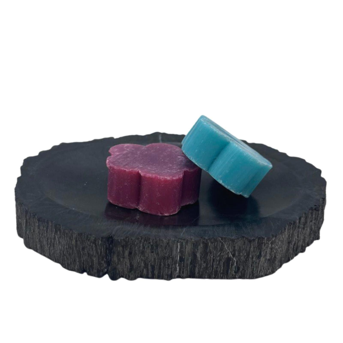 Zeepschaaltje van Zwart Versteend Hout