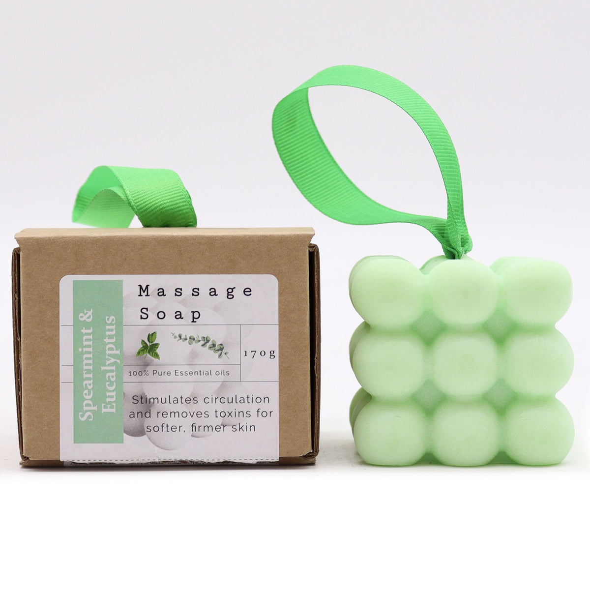 Massagezeep Groene Munt & Eucalyptus