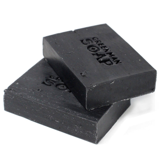 Greenman Manly Man – Kruidnagel, Salie & Actieve Kool Zeep 100 g