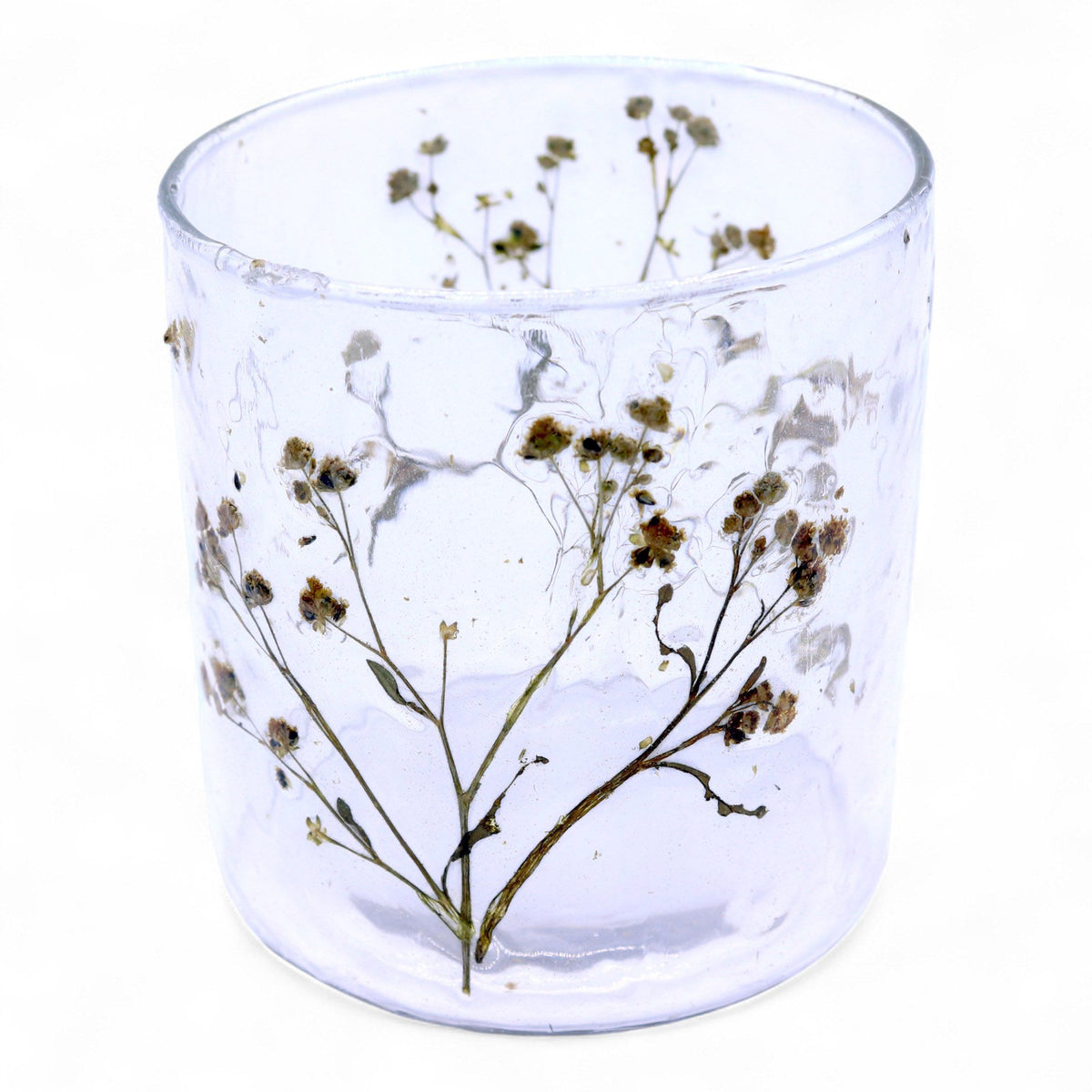 Botanische Glazen Kaarsenhouder Margarita – 8 cm