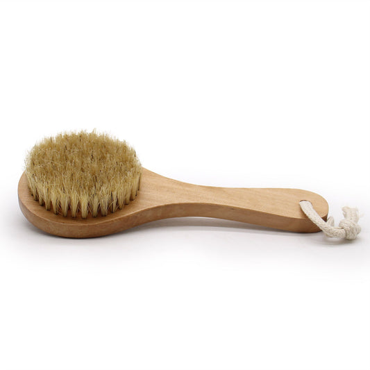 Houten Lichaamsborstel met Kort Handvat – 21 cm