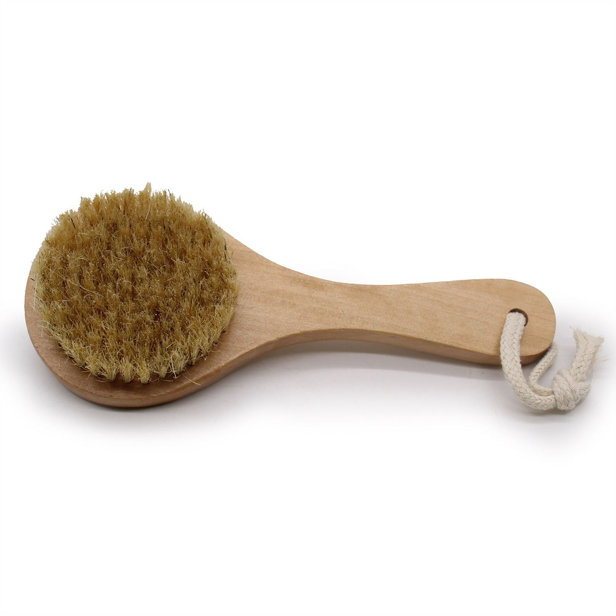 Houten Lichaamsborstel met Kort Handvat – 21 cm