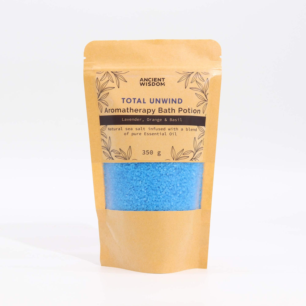 Aromatherapie Badzout Total Unwind – Lavendel & Sinaasappel 350 g