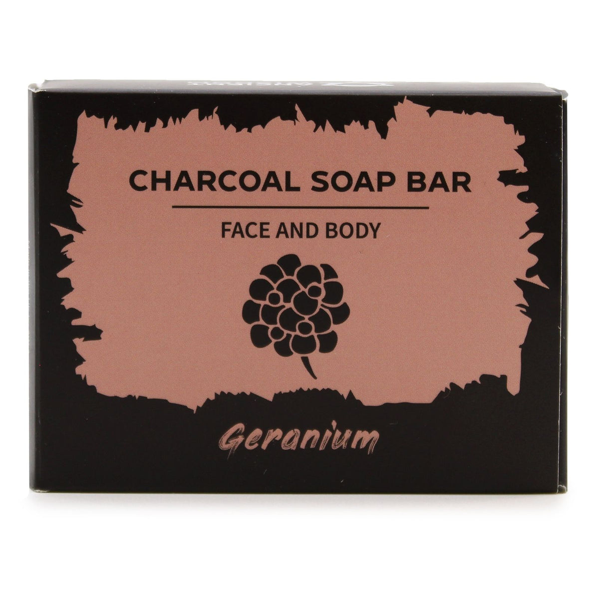 Houtskoolzeep Geranium – 90 g