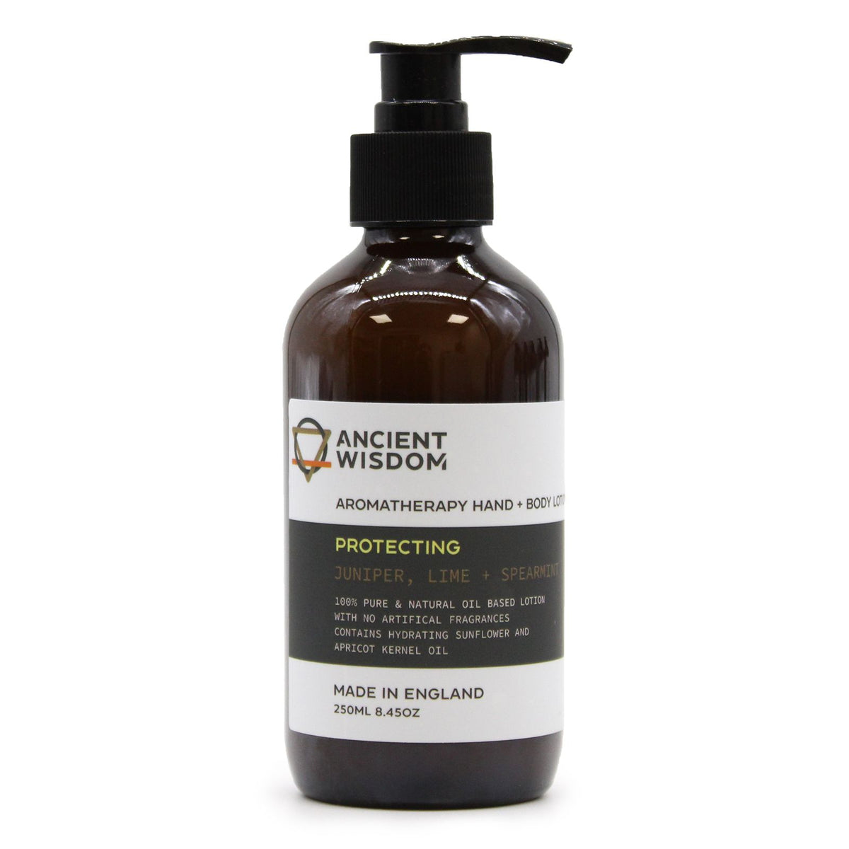 Jeneverbes, Limoen & Groene Munt – Aromatherapy Hand & Body Lotion 250 ml