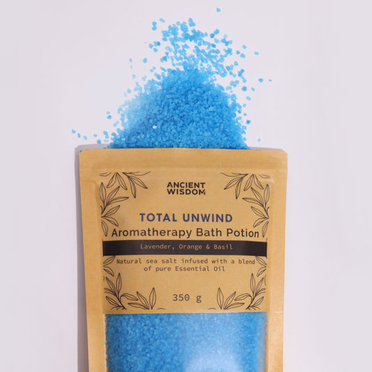 Aromatherapie Badzout Total Unwind – Lavendel & Sinaasappel 350 g