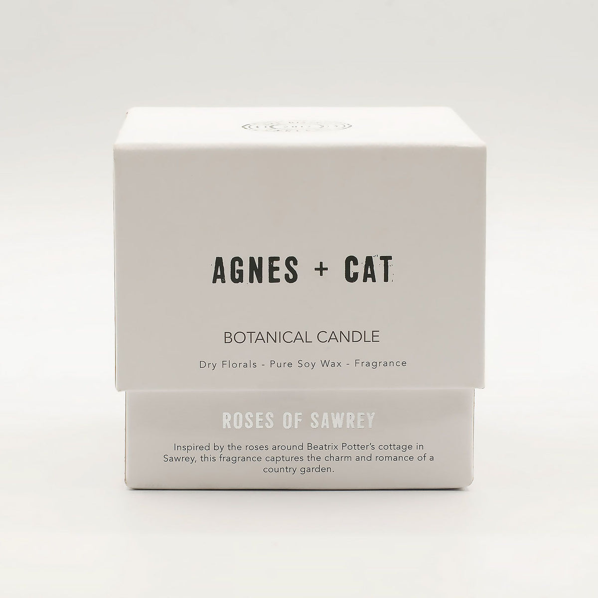 Agnes + Cat Botanische Sojakaars – Roses of Sawrey