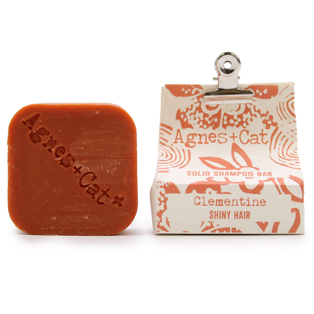 Agnes + Cat Solid Shampoo – Clementine – 70 g