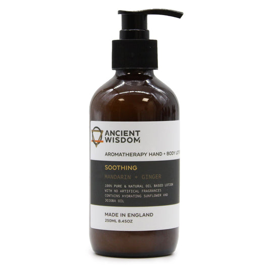 Mandarijn & Gember – Aromatherapy Hand & Body Lotion 250 ml
