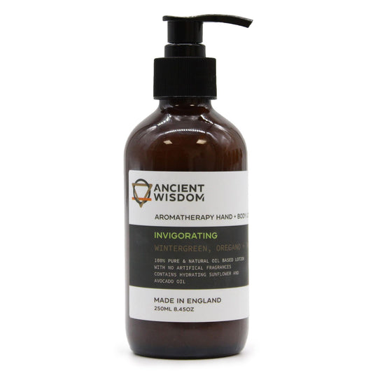 Wintergreen, Oregano & Tijm – Aromatherapy Hand & Body Lotion 250 ml