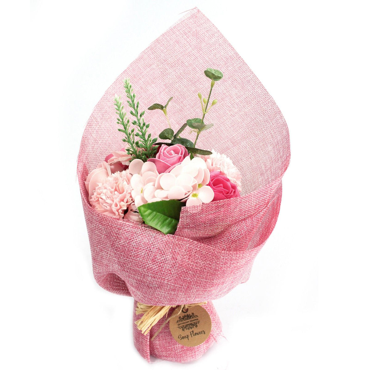 Staand Zeepbloemenboeket – Roze
